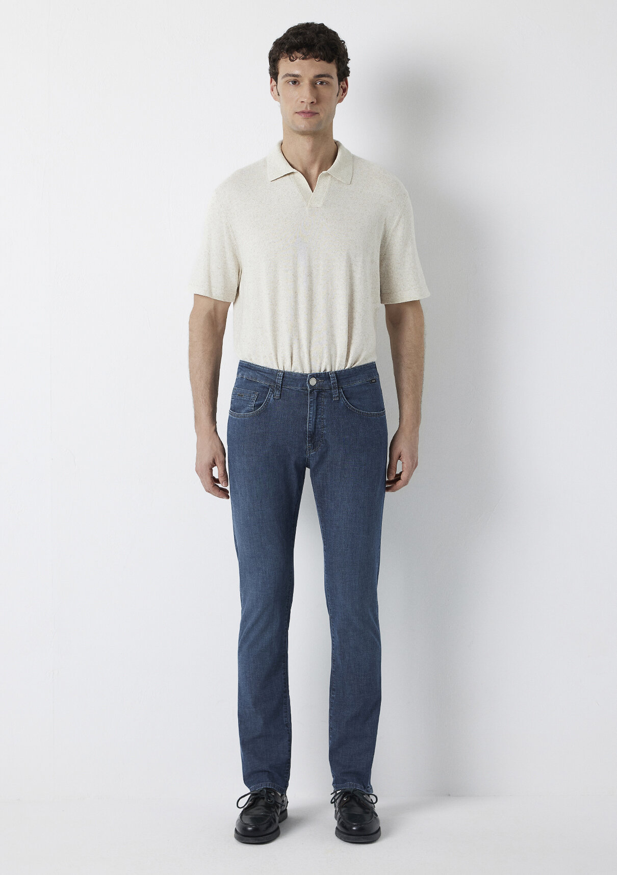 Mavi Black Puslu Mavi Jean Pantolon görsel 3