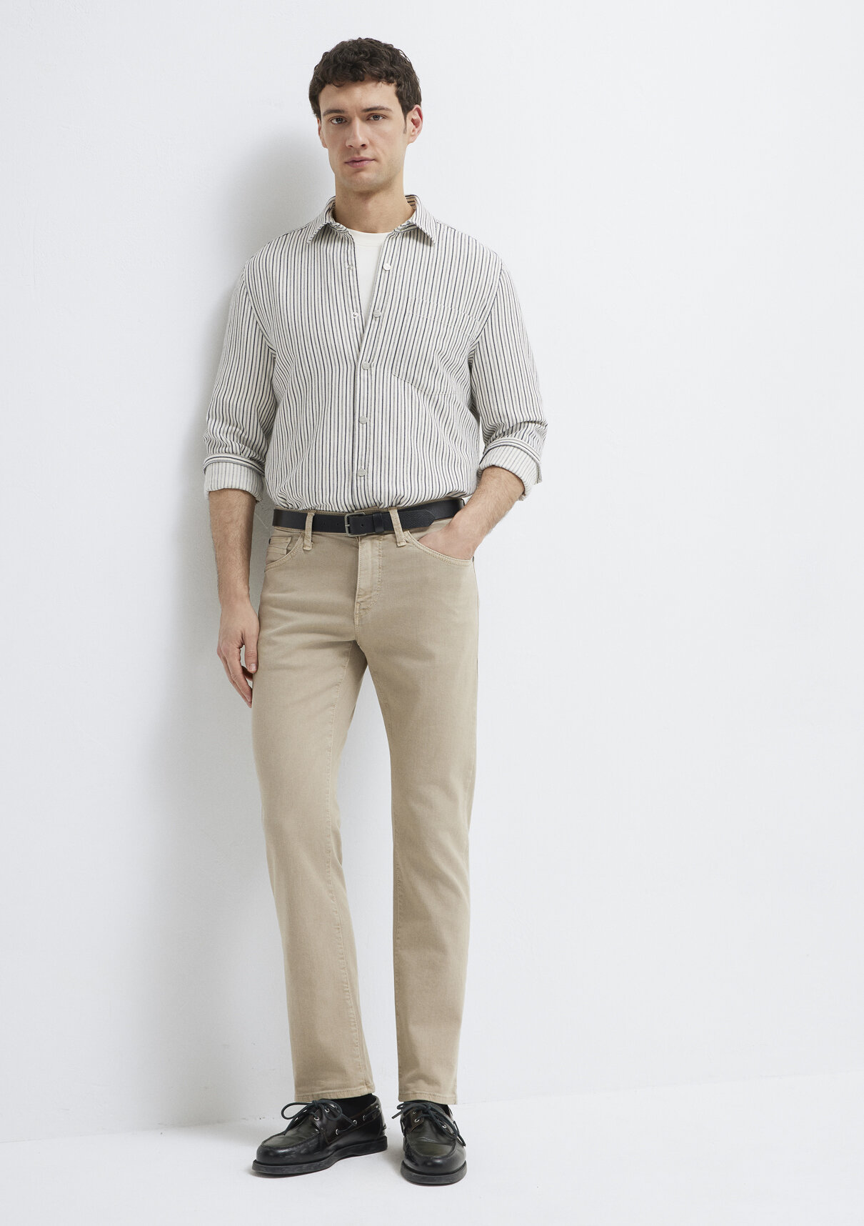 Mavi Martin Bej Comfort Gabardin Pantolon