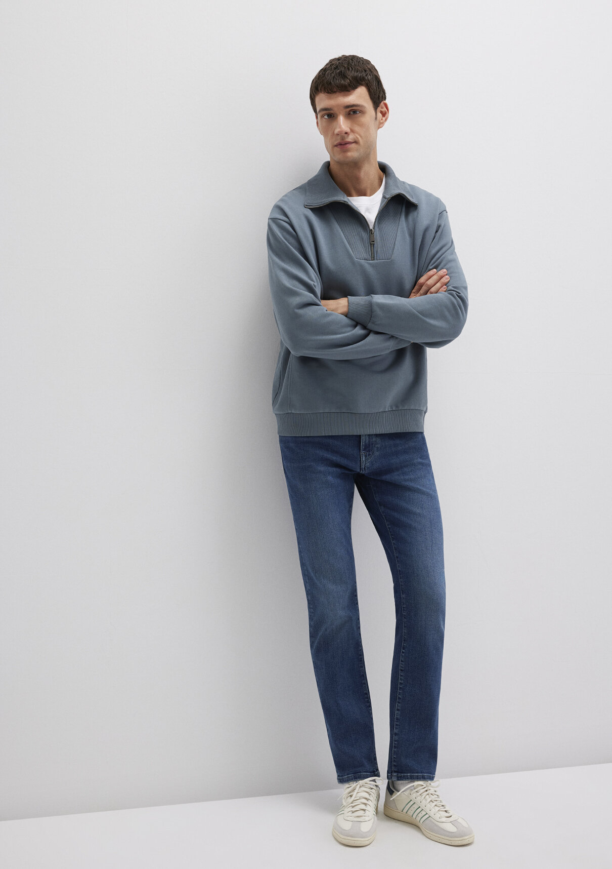 Mavi Premium Blue Gölgeli Koyu Mavi Jean Pantolon