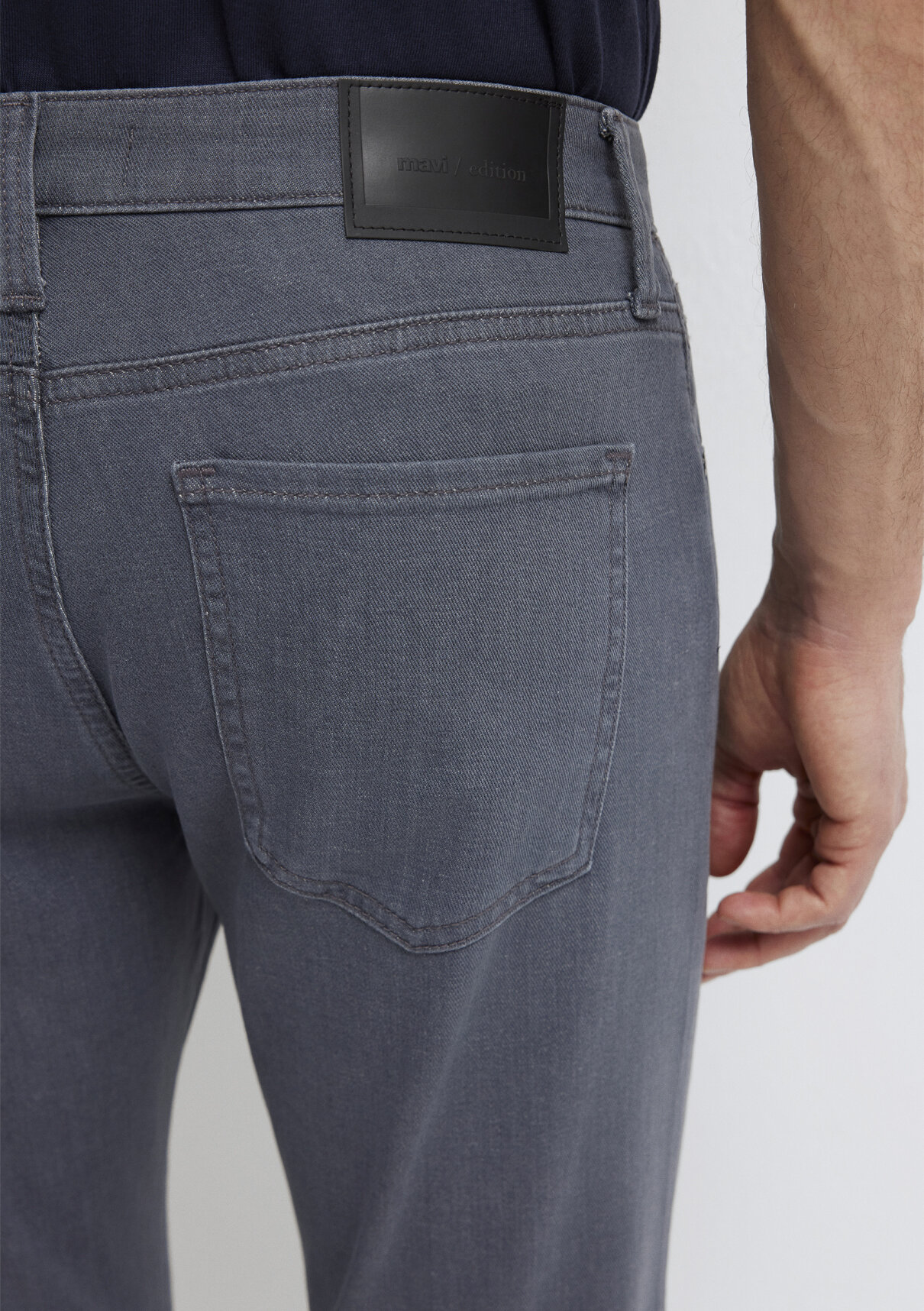 Mavi Edition Gri Jean Pantolon görsel 8