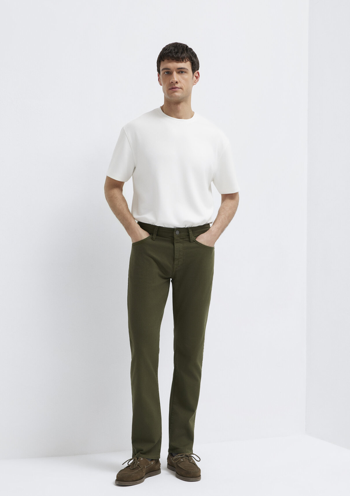 Mavi Martin Yeşil Gabardin Pantolon görsel 3