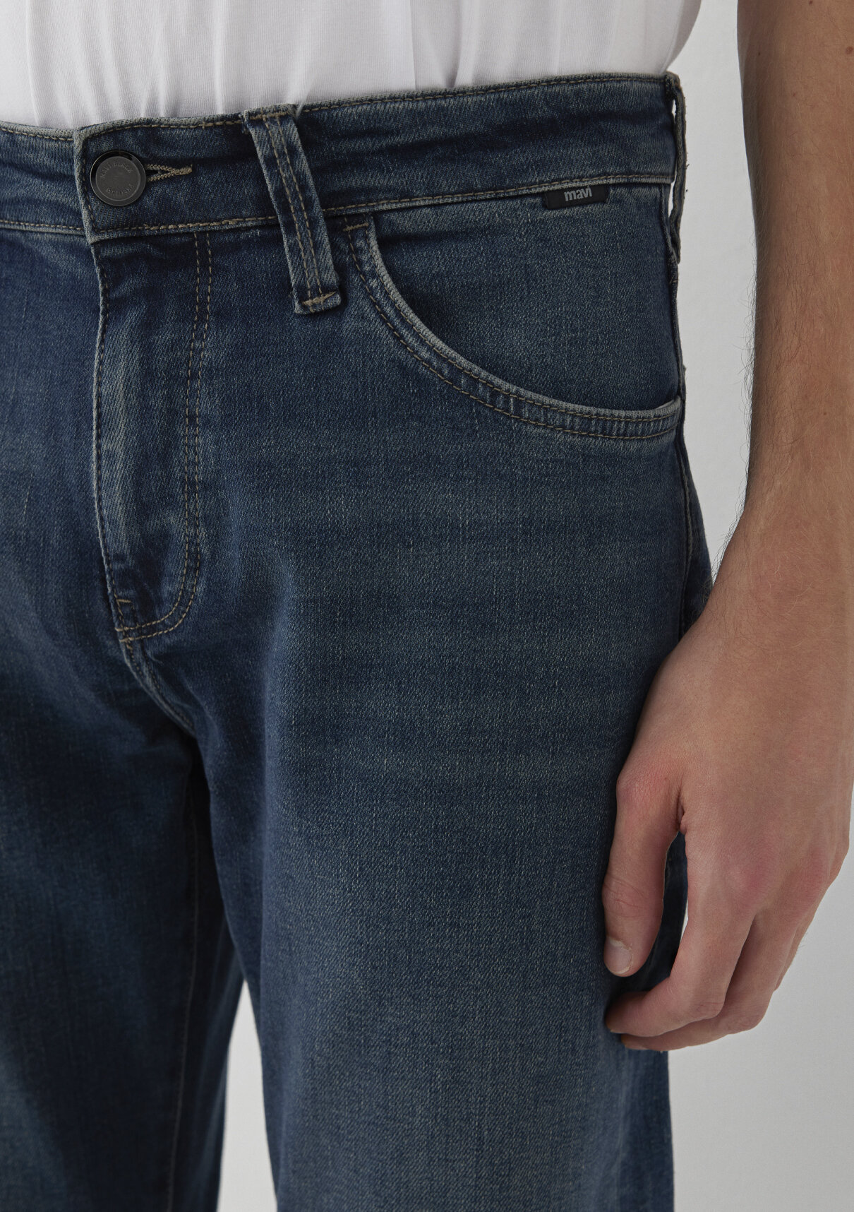 Mavi Black Koyu Mavi Jean Pantolon görsel 6
