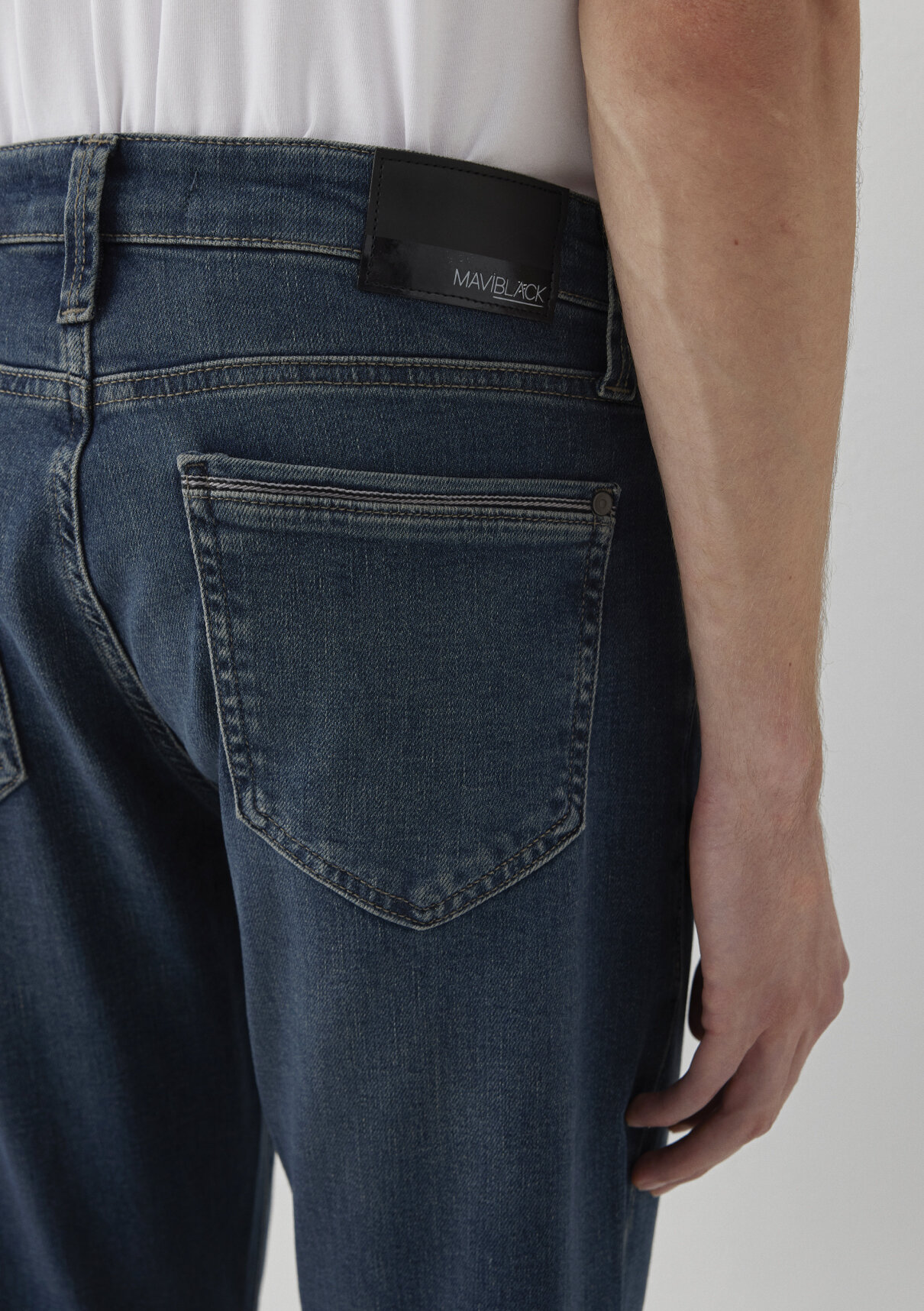 Mavi Black Koyu Mavi Jean Pantolon görsel 8