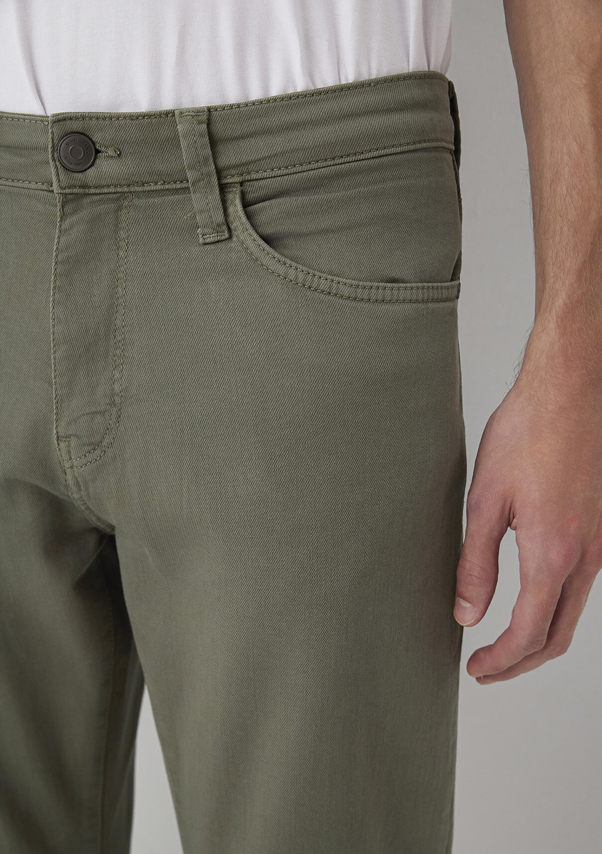 Mavi Martin Yeşil Comfort Gabardin Pantolon görsel 7