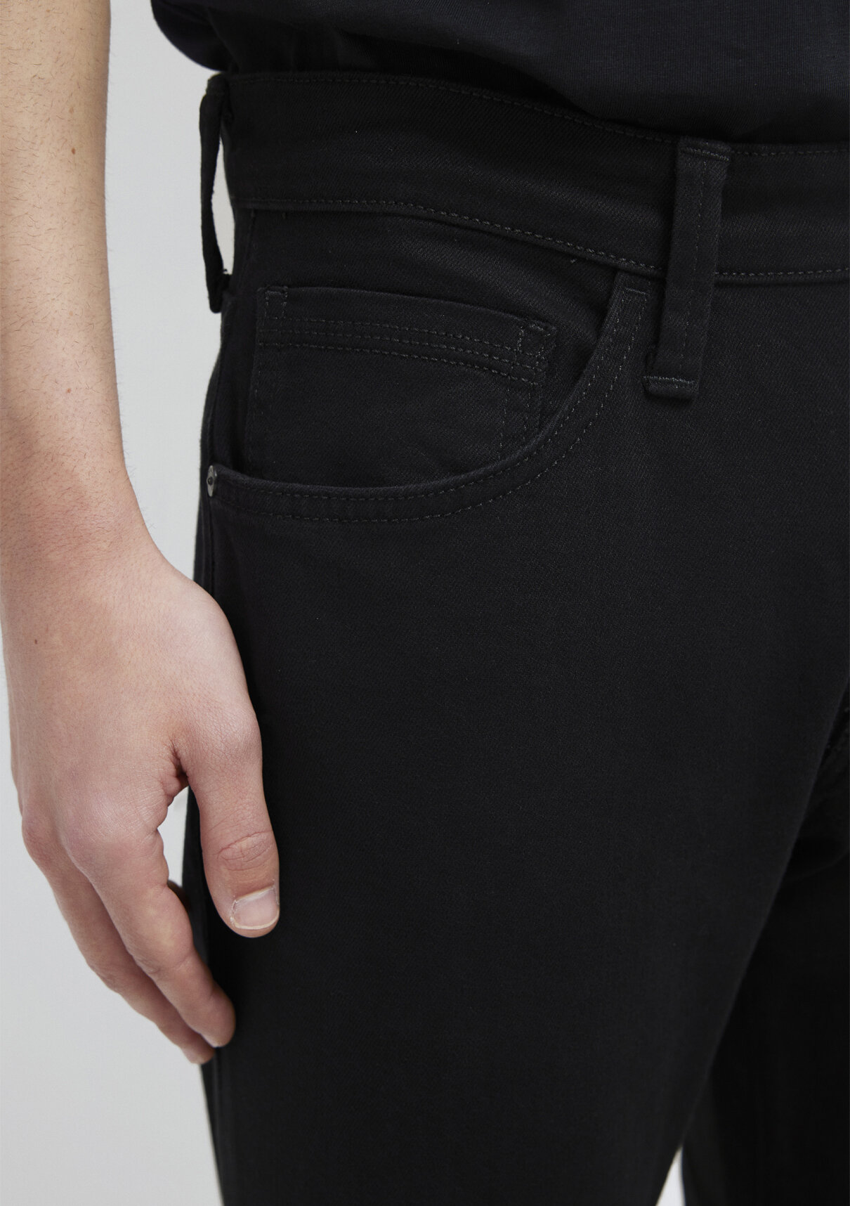 Mavi Siyah Comfort Jean Pantolon görsel 7