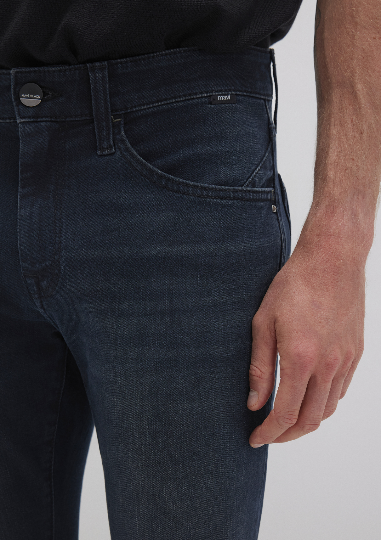 Mavi Black Puslu Gece Mavisi Jean Pantolon görsel 5