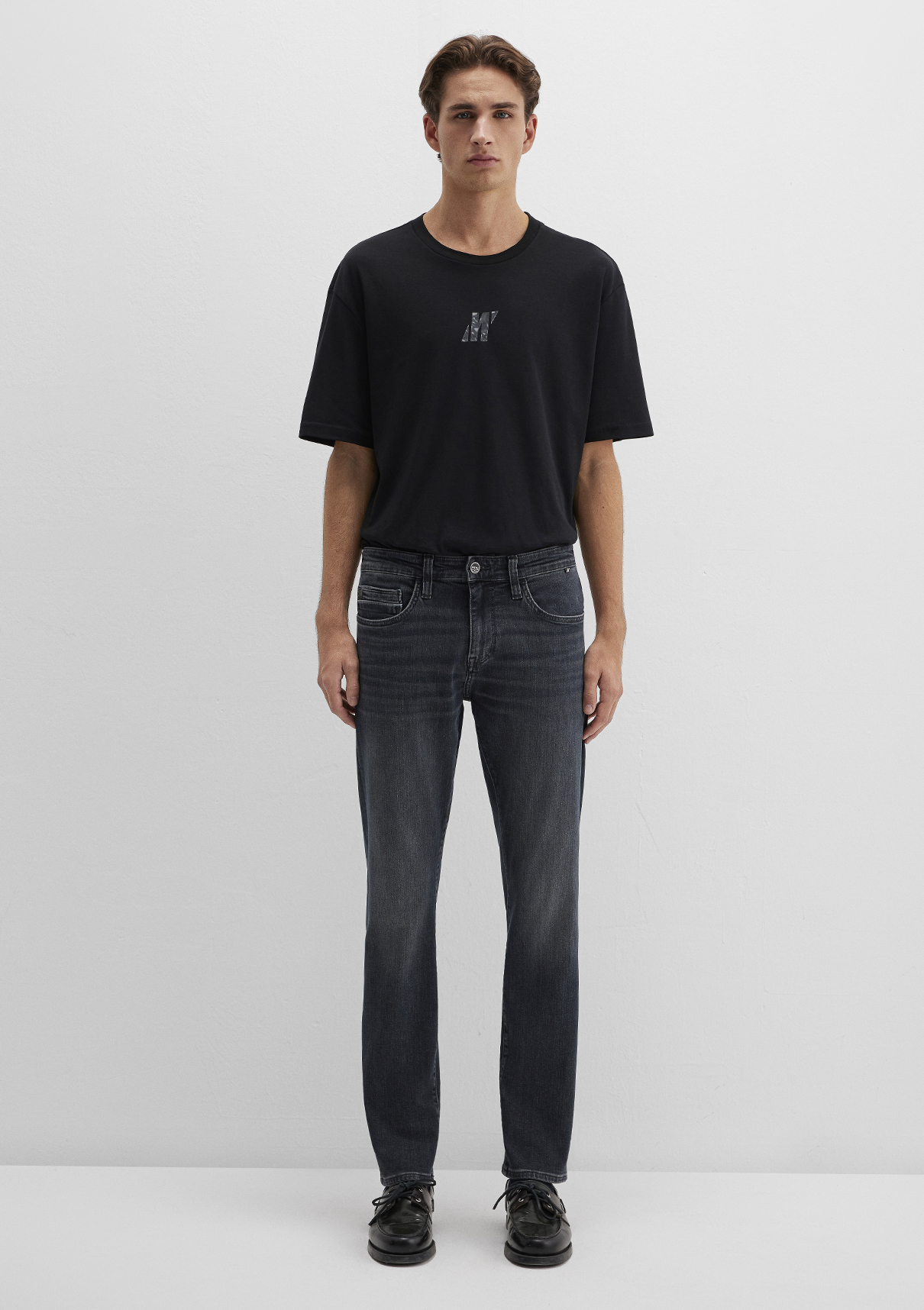 Mavi Pro Vintage Koyu Gri Smoke Jean Pantolon görsel 3