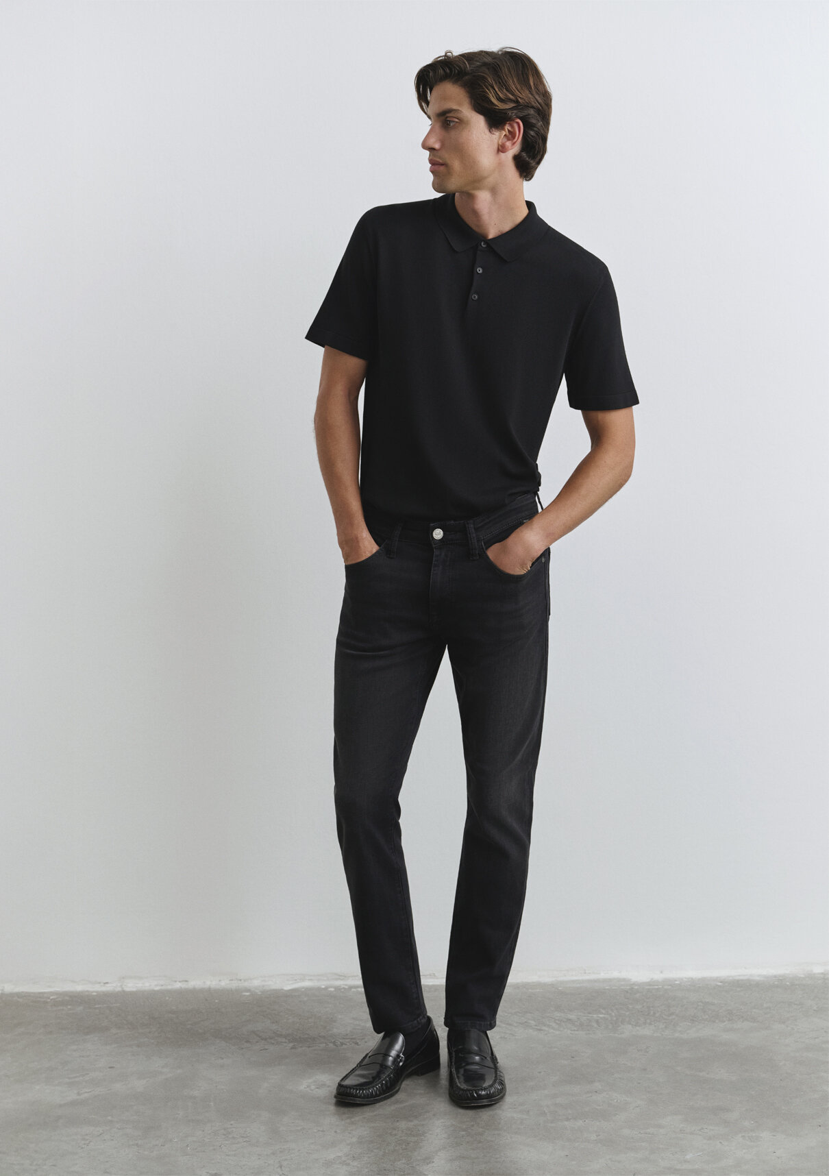 Mavi Lux Black Antrasit Jean Pantolon