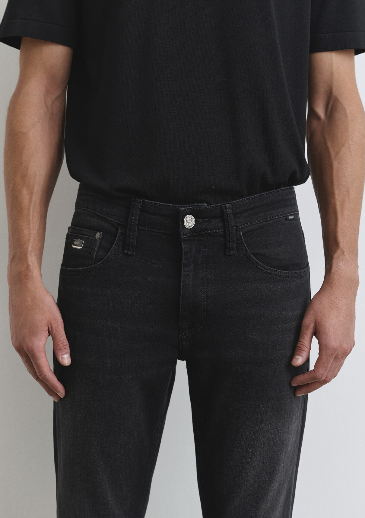 Mavi Lux Black Antrasit Jean Pantolon görsel 7