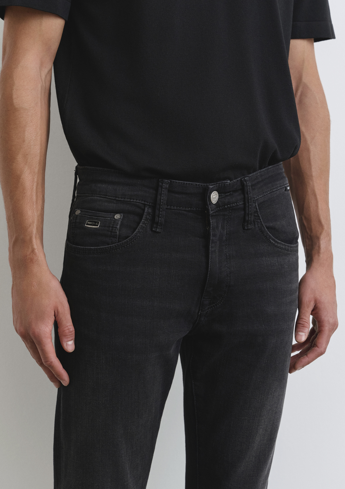Mavi Lux Black Antrasit Jean Pantolon görsel 8