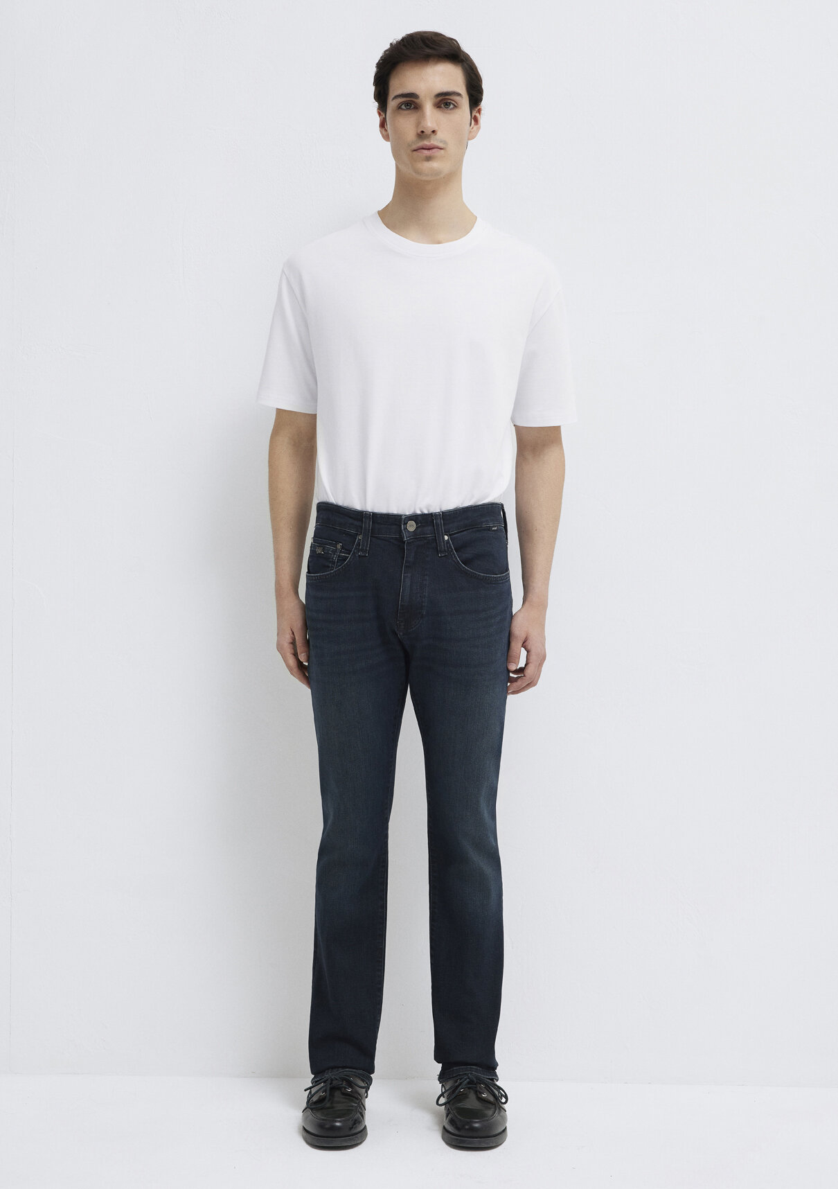 Mavi Lux Black Puslu Vintage Koyu Mavi Jean Pantolon görsel 4