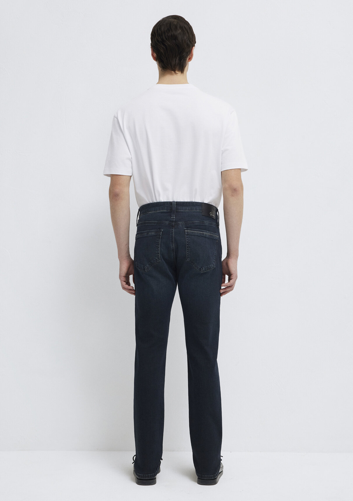 Mavi Lux Black Puslu Vintage Koyu Mavi Jean Pantolon görsel 6