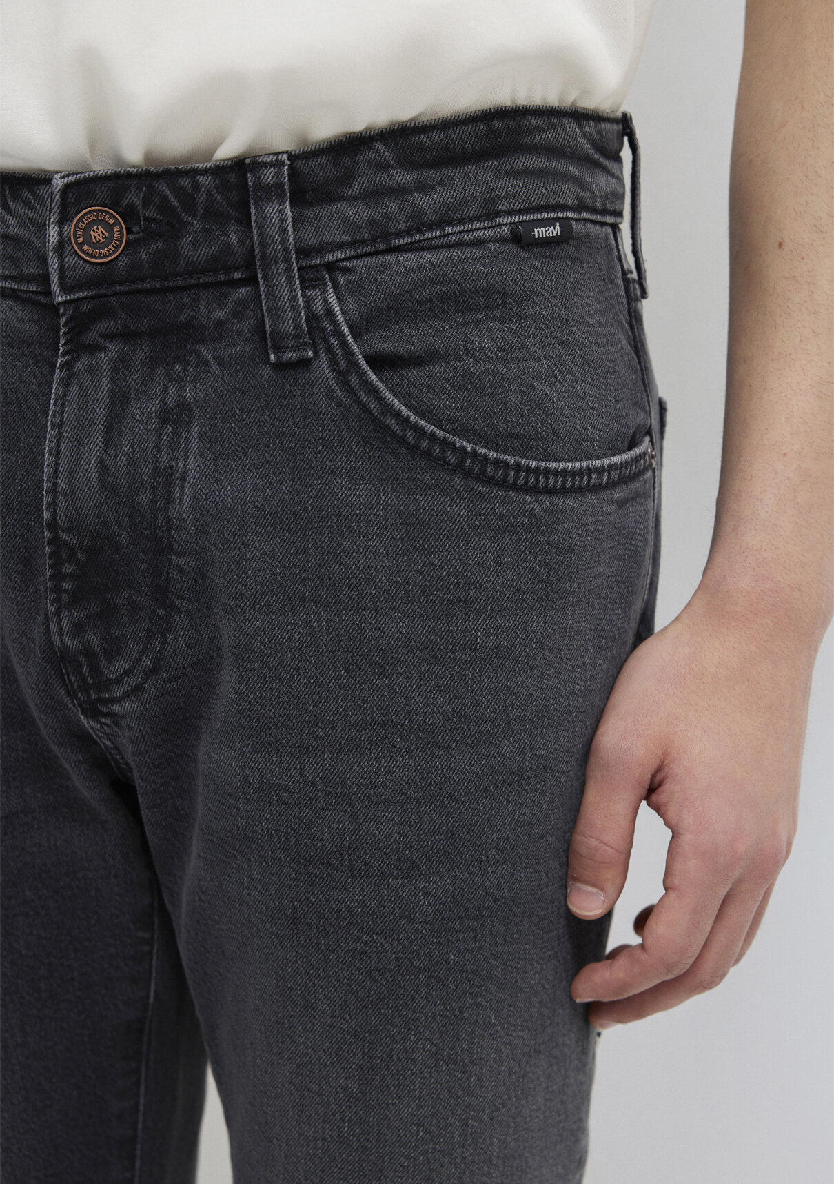 Mavi Classic Denim Koyu Gri Jean Pantolon görsel 6