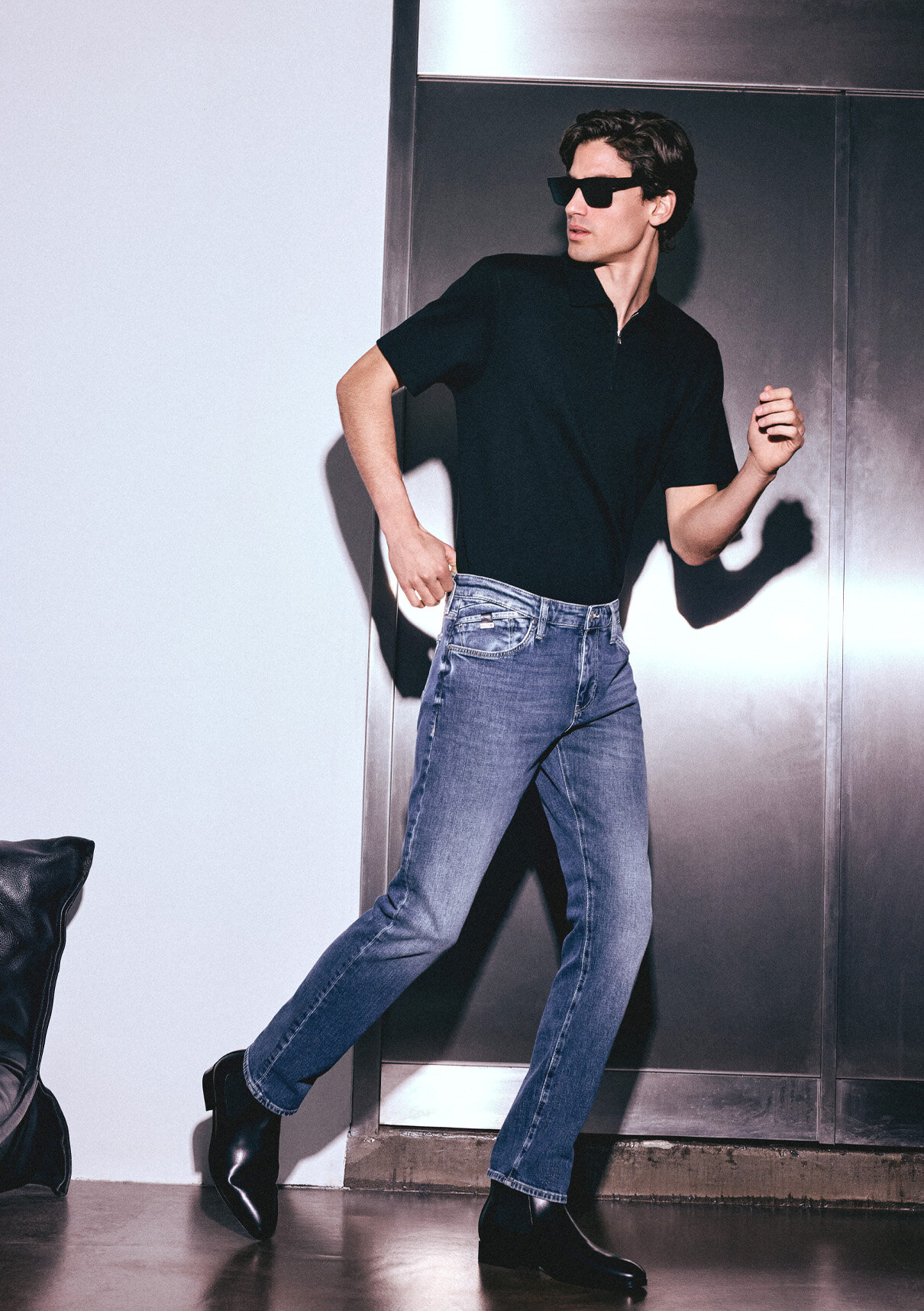 Mavi Pro Indigo Puslu Comfort Jean Pantolon