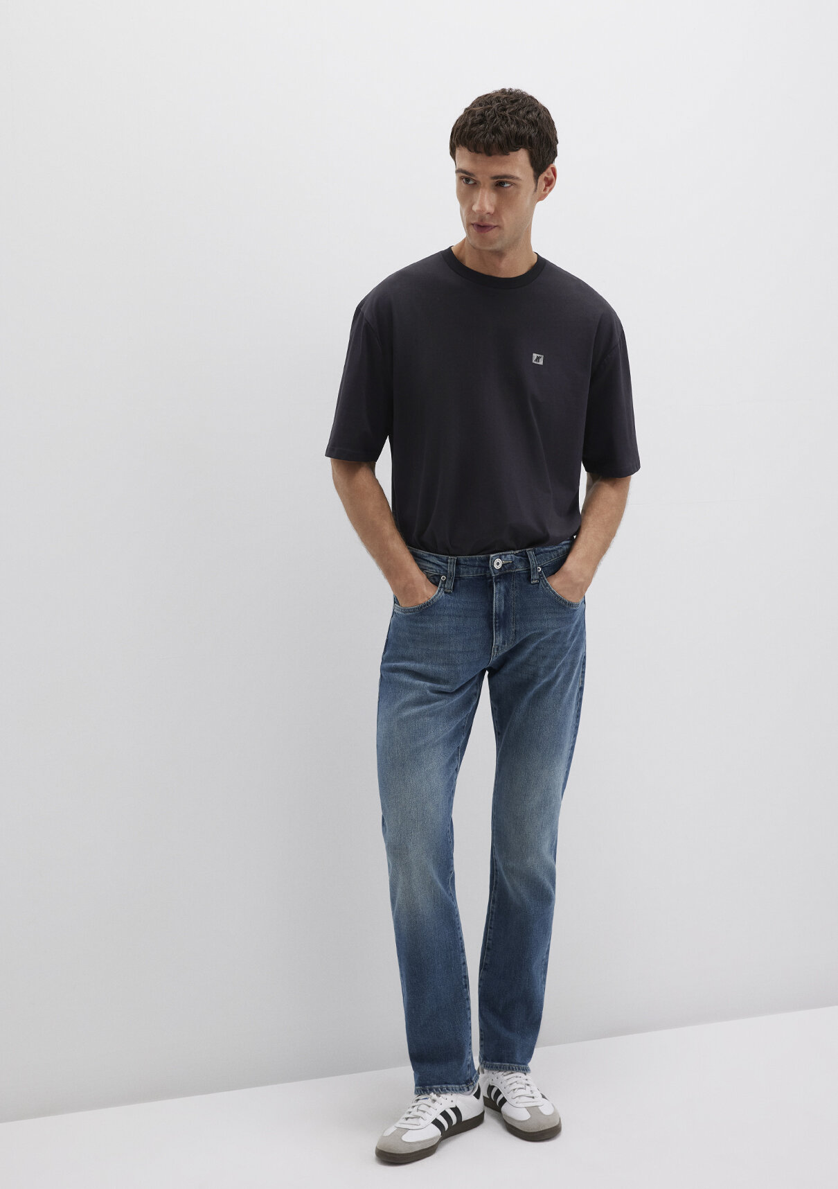 Mavi Pro Indigo Puslu Comfort Jean Pantolon görsel 2
