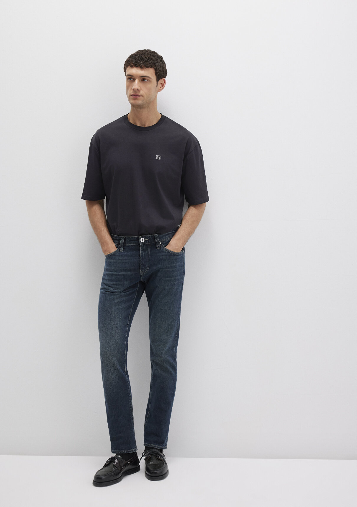 Mavi Pro Koyu Puslu Comfort Jean Pantolon görsel 2