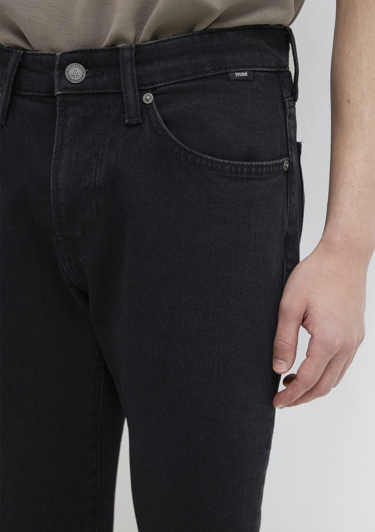 Mavi Classic Denim Yıkamalı Siyah Jean Pantolon görsel 6