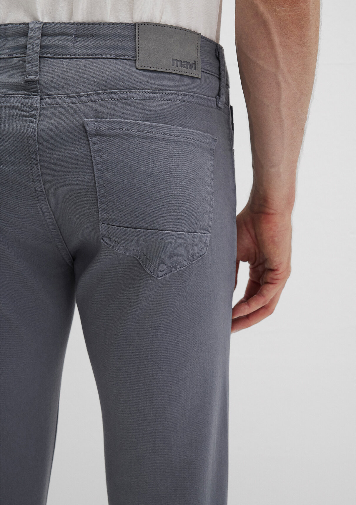 Mavi Jake Sisli Mavi Comfort Gabardin Pantolon görsel 7
