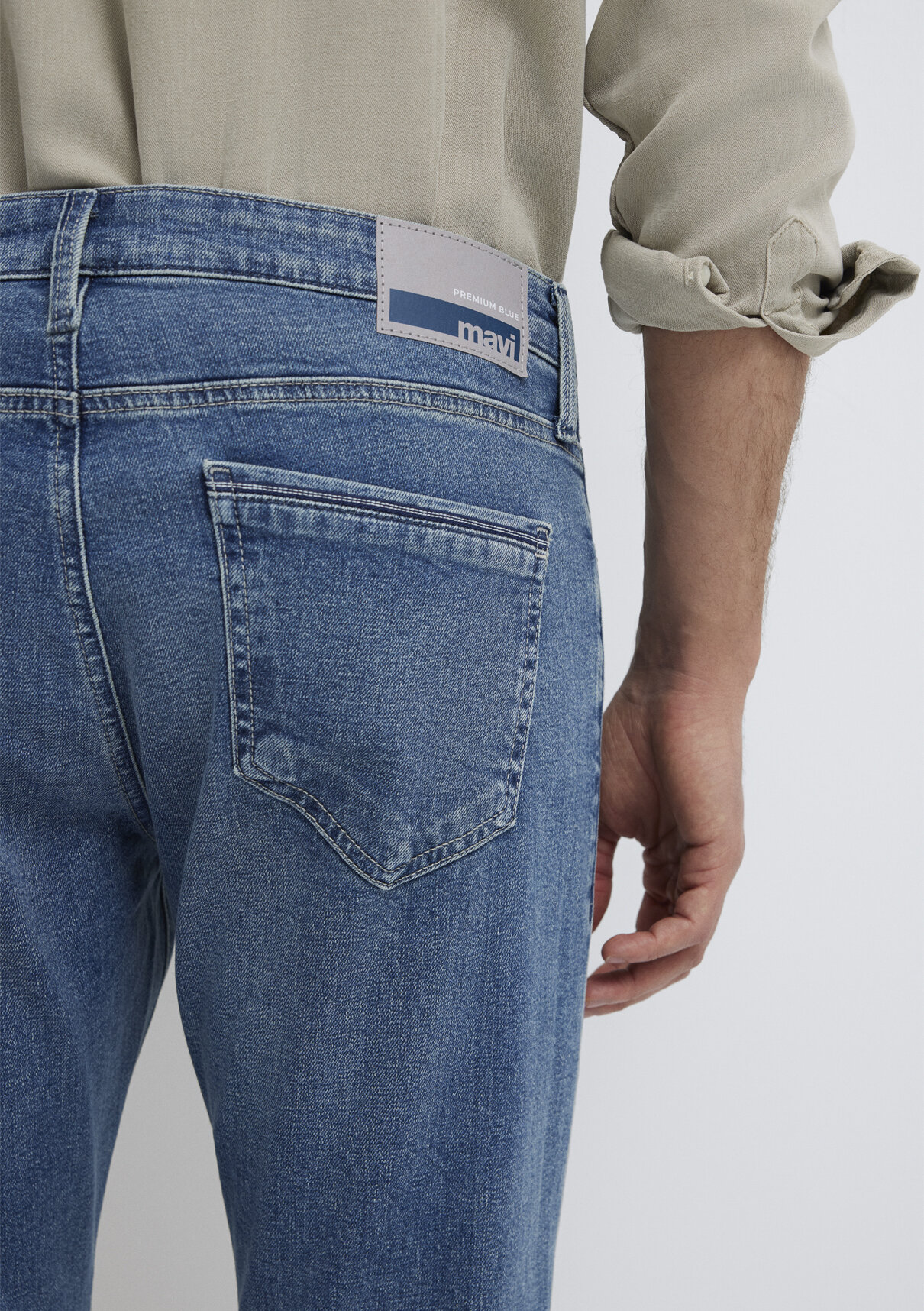 Mavi Premium Blue Indigo Mavisi Jean Pantolon görsel 8