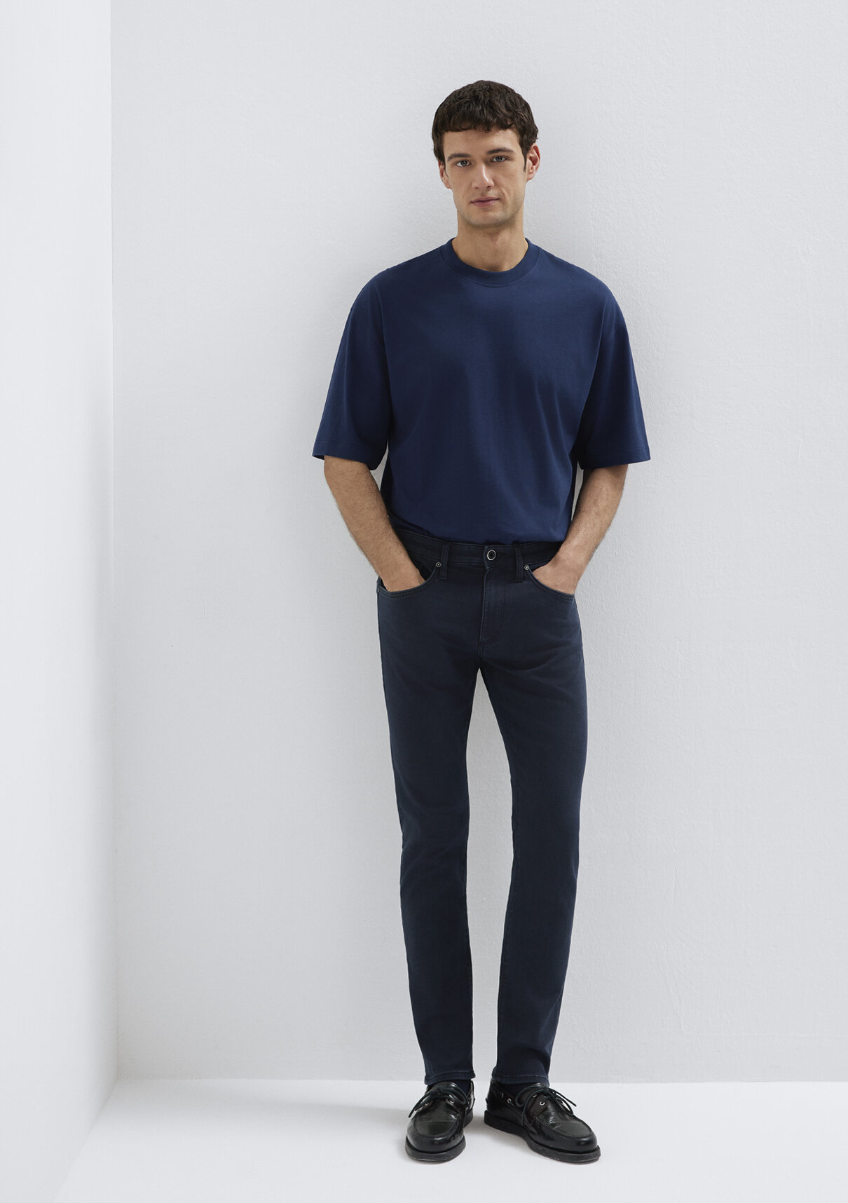 Mavi Pro Sport Mürekkep Mavi Jean Pantolon görsel 3