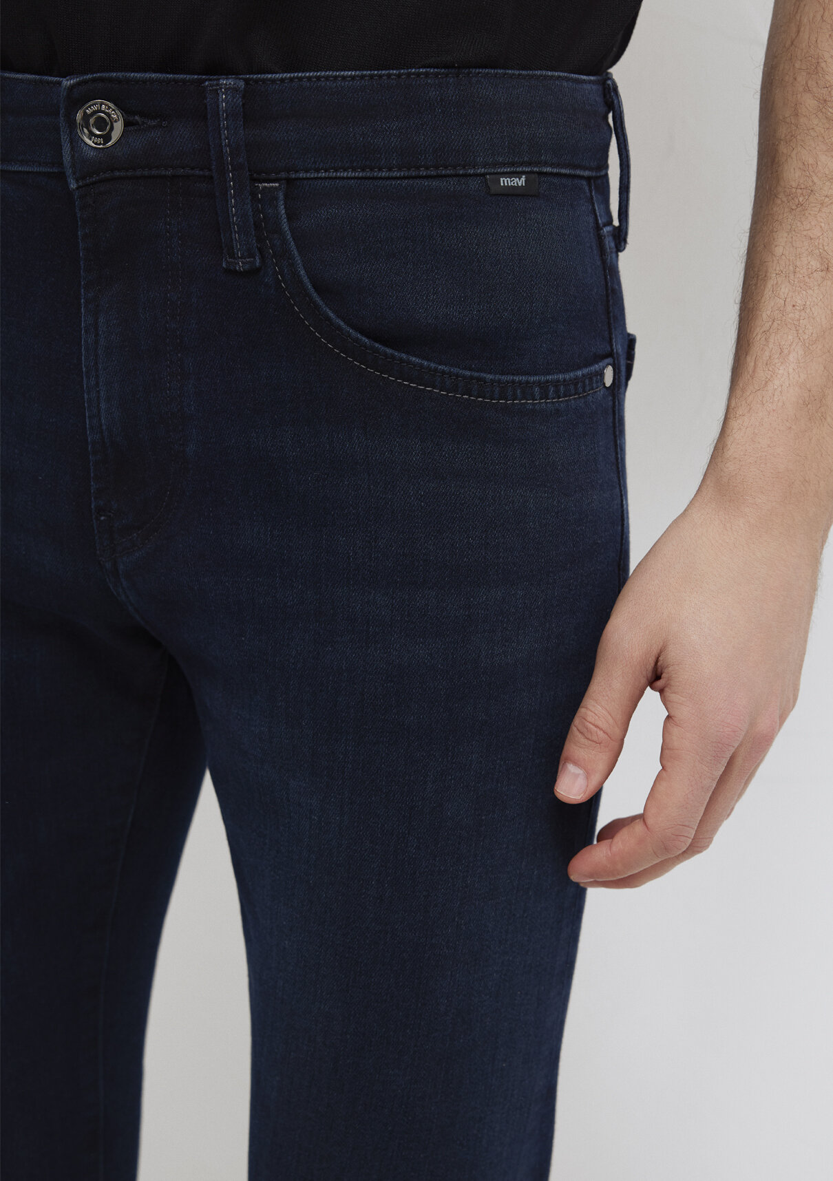 Mavi Lux Black Mürekkep Mavi Jean Pantolon görsel 5