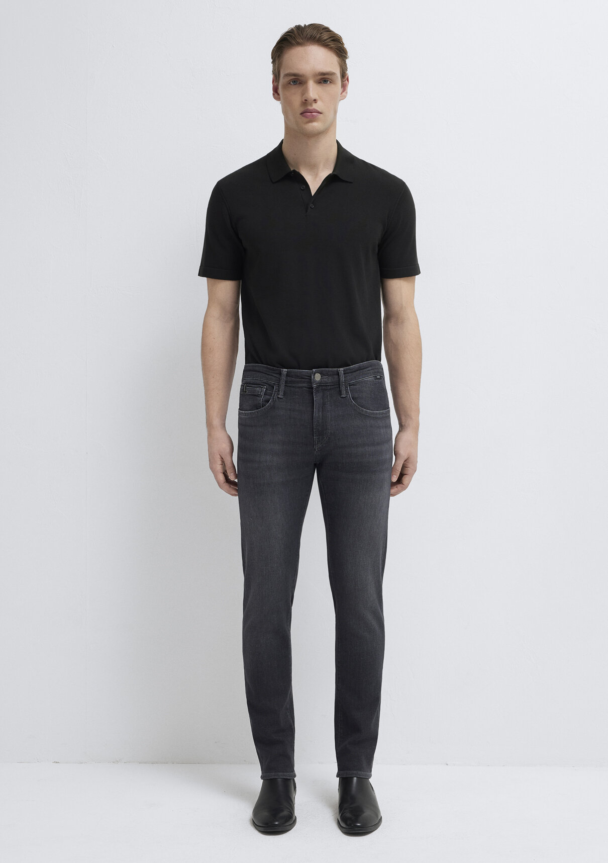 Mavi Lux Black Antrasit Jean Pantolon görsel 3