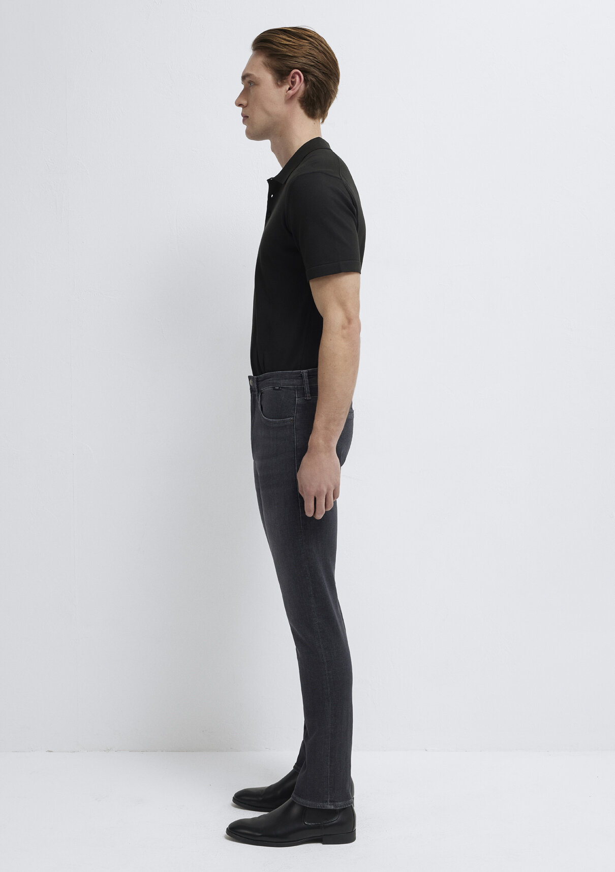 Mavi Lux Black Antrasit Jean Pantolon görsel 4