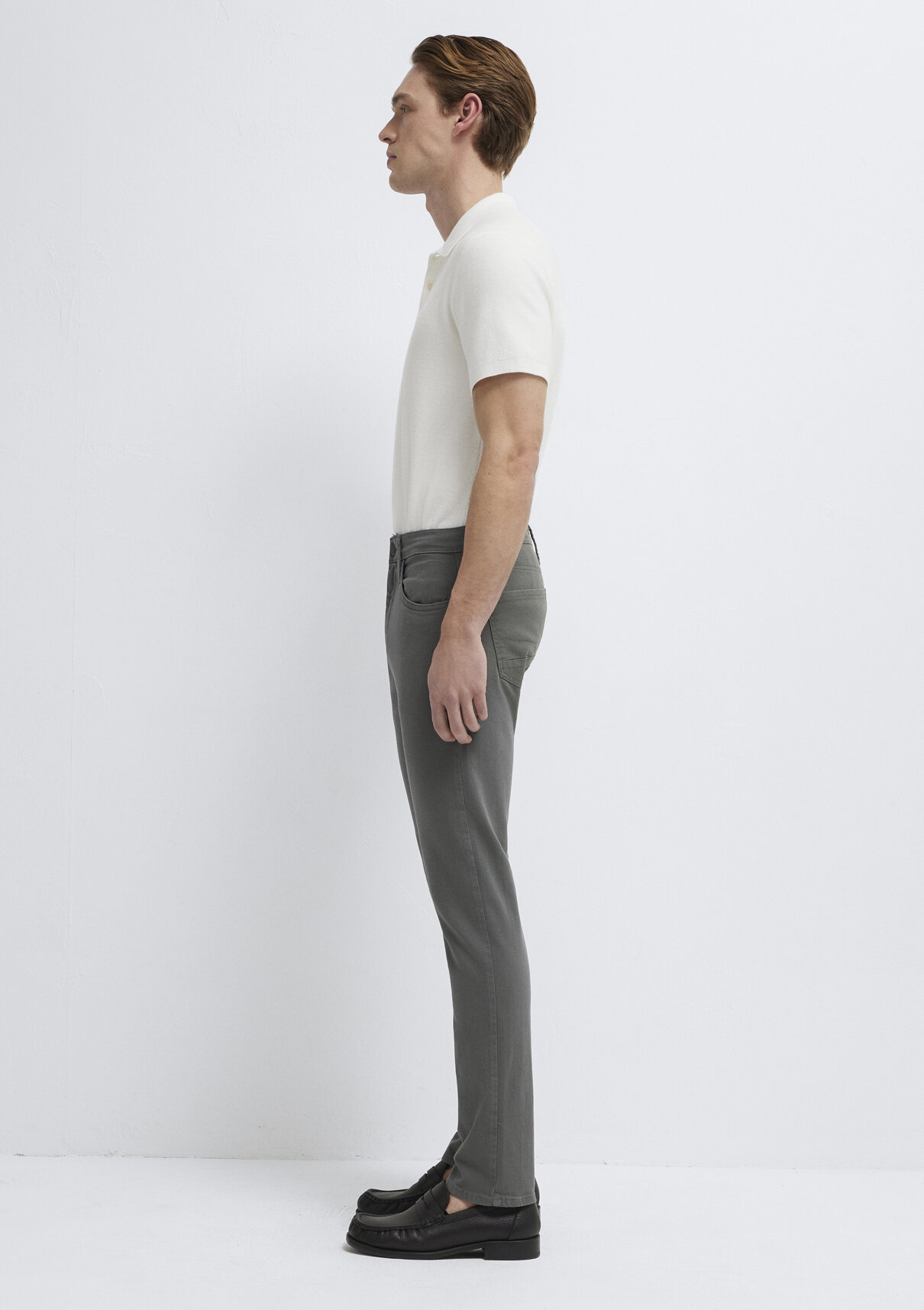 Mavi Jake Puslu Yeşil Comfort Gabardin Pantolon görsel 4