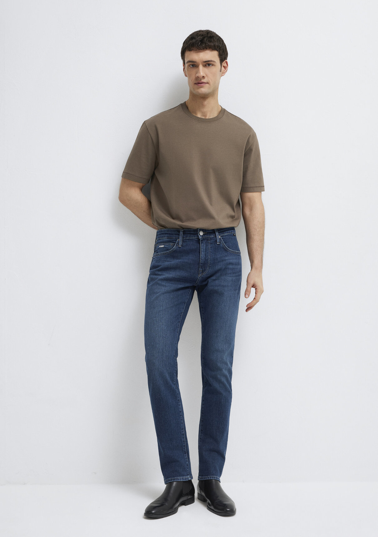 Mavi Edition Puslu Koyu Mavi Jean Pantolon