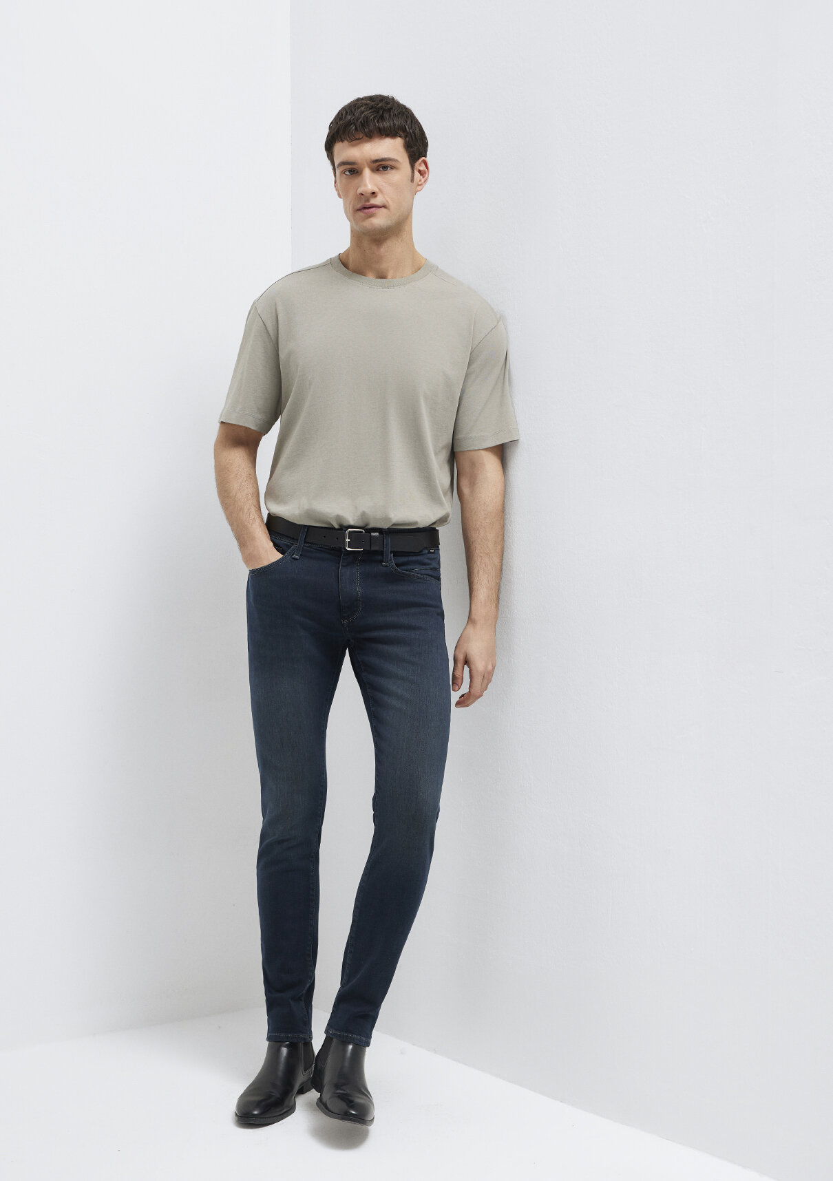 Mavi Black Puslu Mürekkep Mavi Jean Pantolon