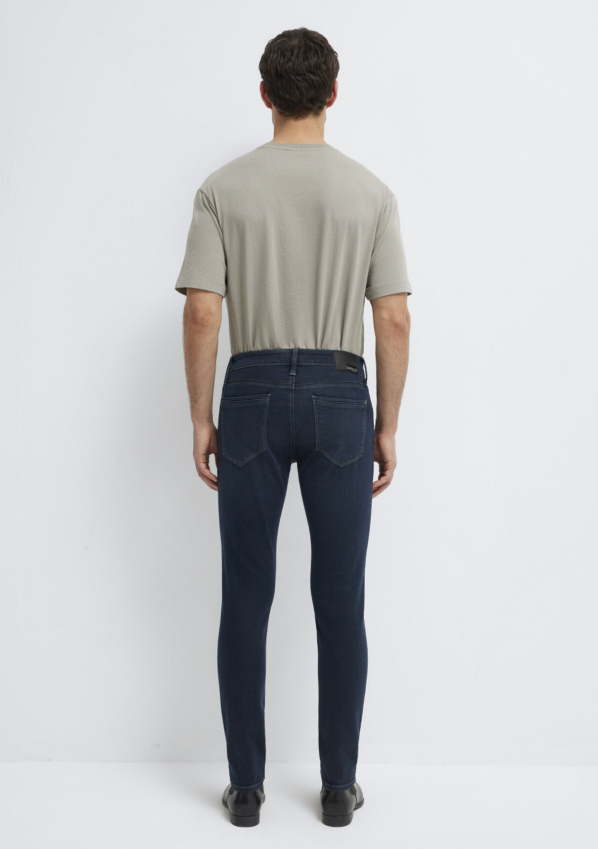 Mavi Black Puslu Mürekkep Mavi Jean Pantolon görsel 5
