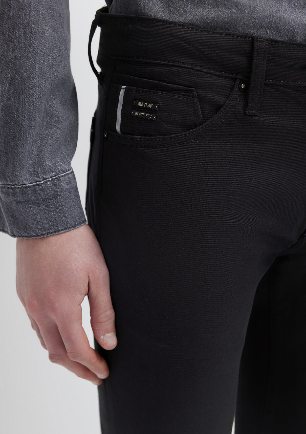 Mavi Pro Ziftt Siyah Jean Pantolon görsel 8