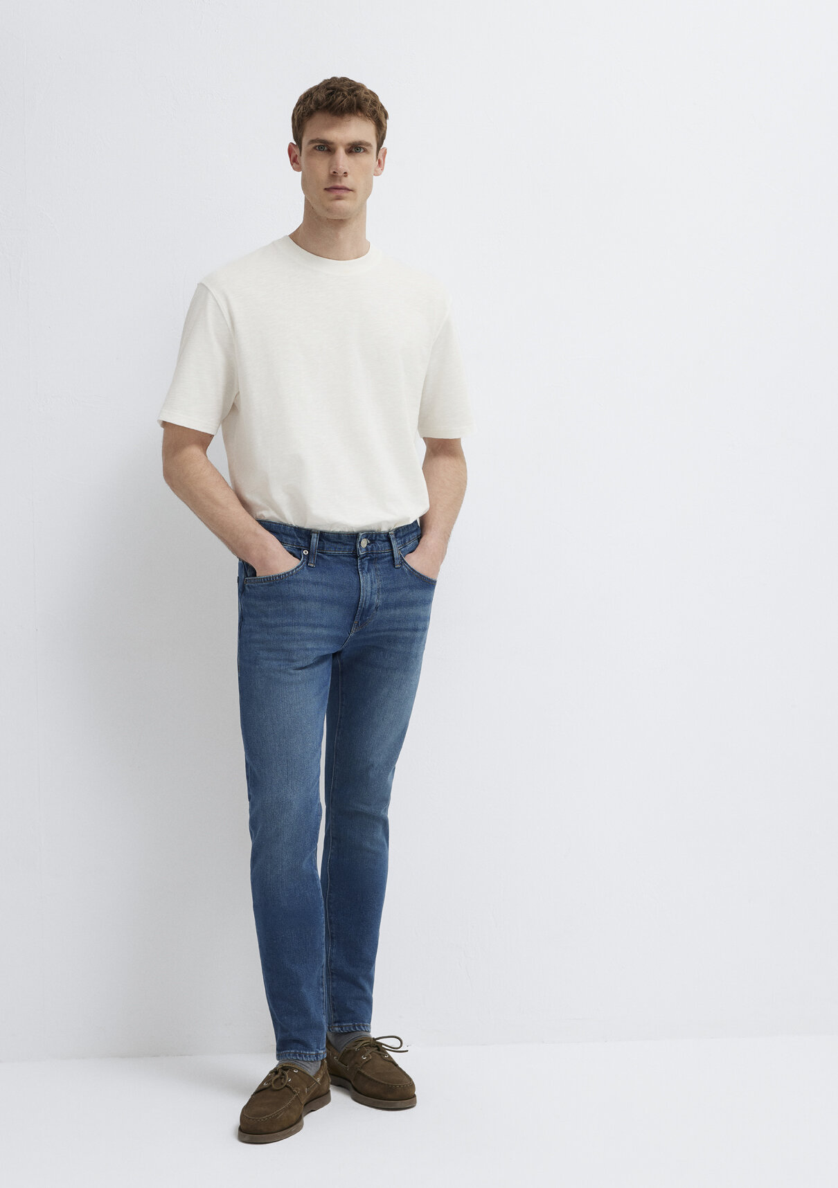 Mavi Classic Denim Indigo Mavisi Puslu Jean Pantolon görsel 2