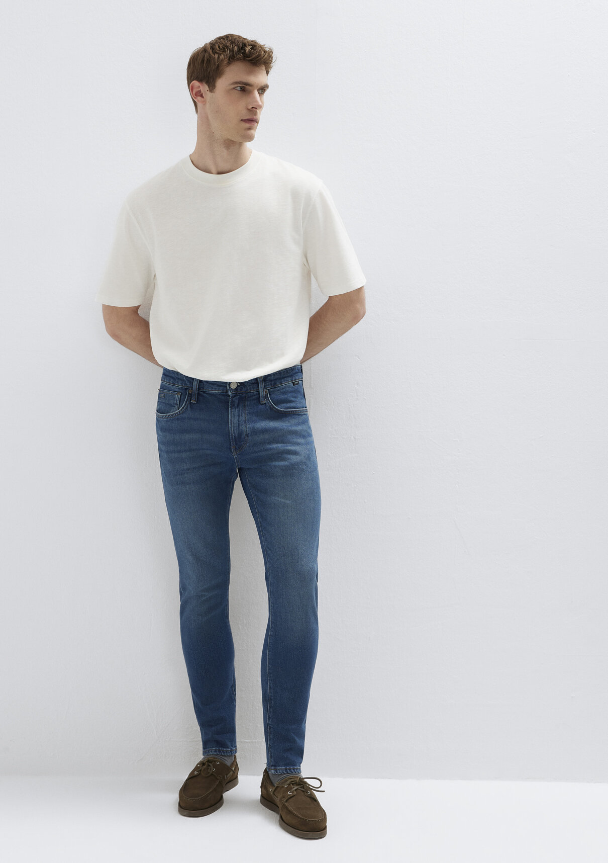 Mavi Classic Denim Indigo Mavisi Puslu Jean Pantolon görsel 3