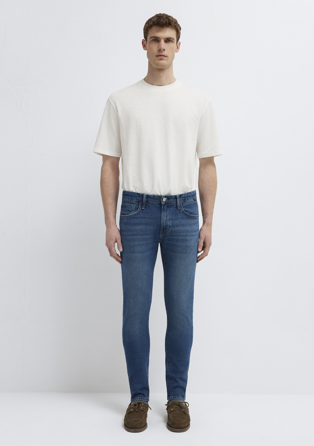 Mavi Classic Denim Indigo Mavisi Puslu Jean Pantolon görsel 4