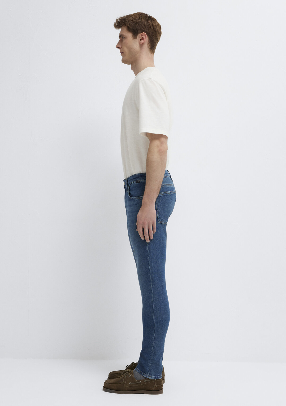 Mavi Classic Denim Indigo Mavisi Puslu Jean Pantolon görsel 5