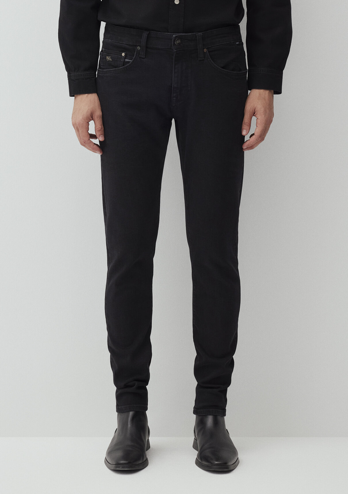 Mavi Lux Black Antrasit Jean Pantolon görsel 4