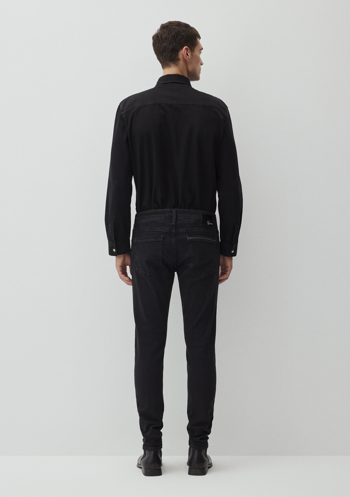 Mavi Lux Black Antrasit Jean Pantolon görsel 5