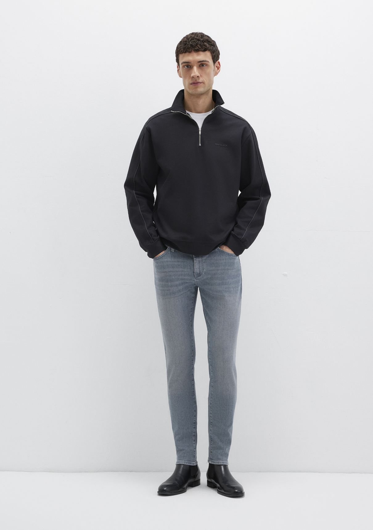 Mavi Lux Black Gri Mavi Smoke Jean Pantolon