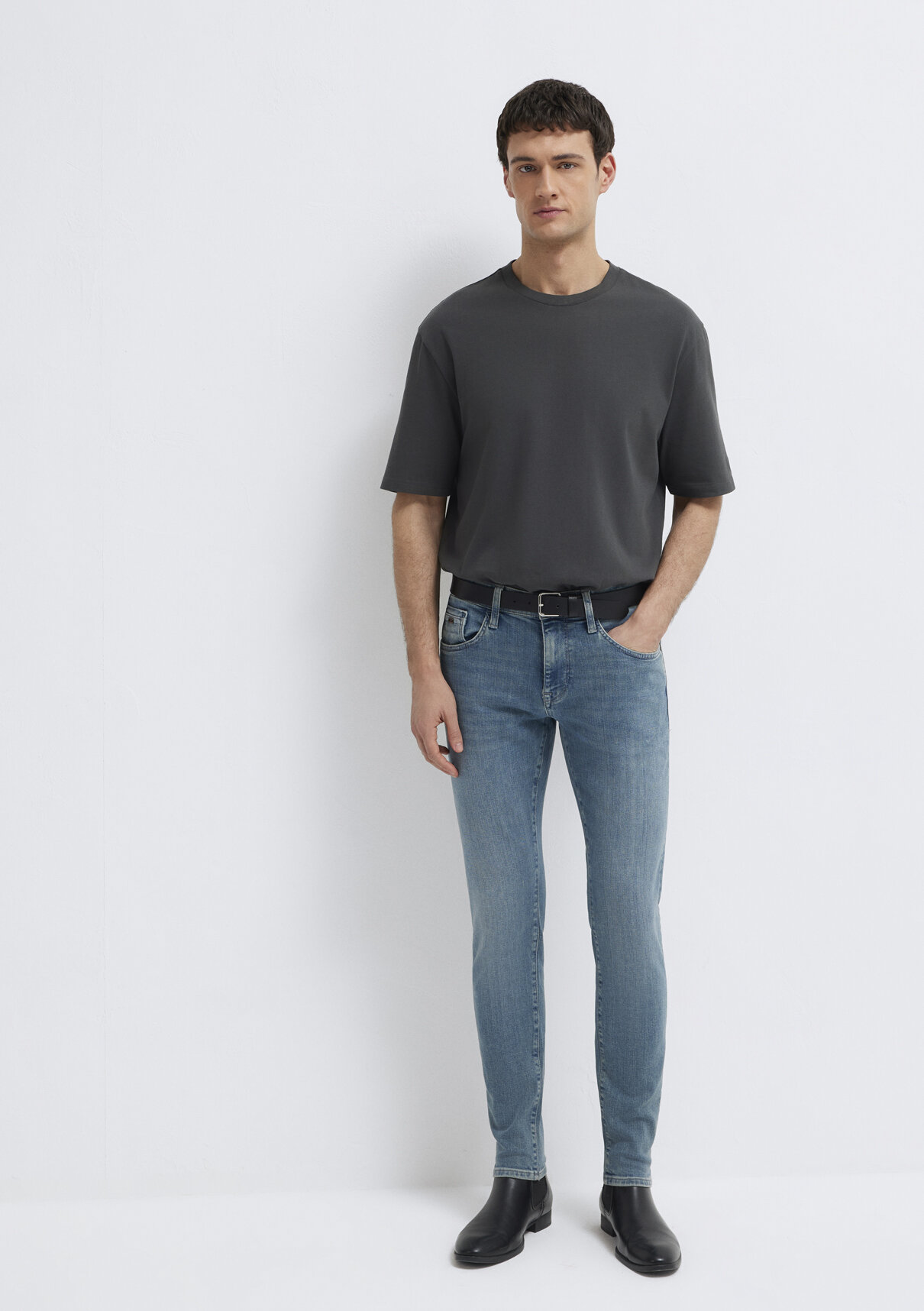Mavi Pro Gölgeli Indigo Mavisi Jean Pantolon görsel 2