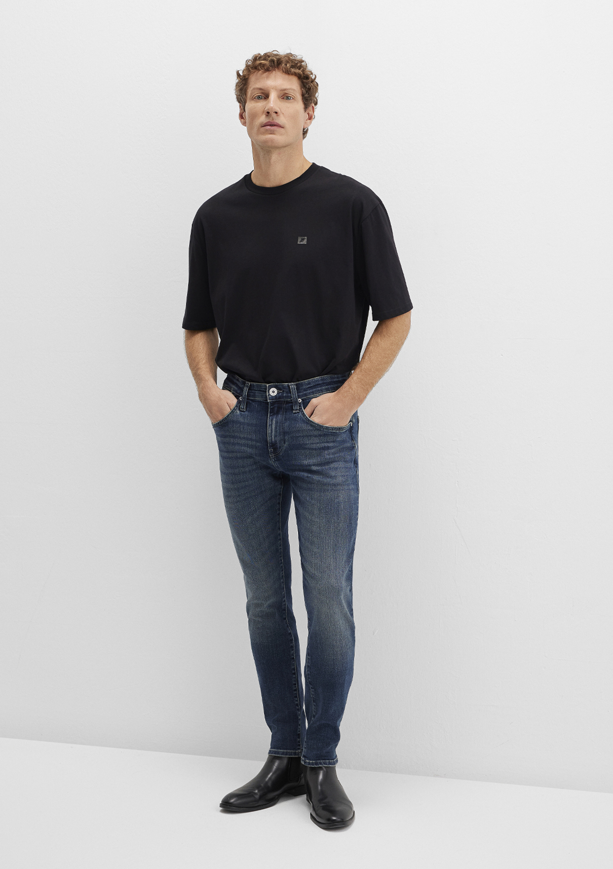 Mavi Pro Puslu Indigo Mavisi Jean Pantolon görsel 2