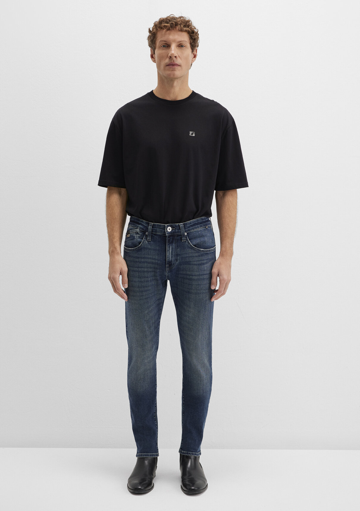 Mavi Pro Puslu Indigo Mavisi Jean Pantolon görsel 3