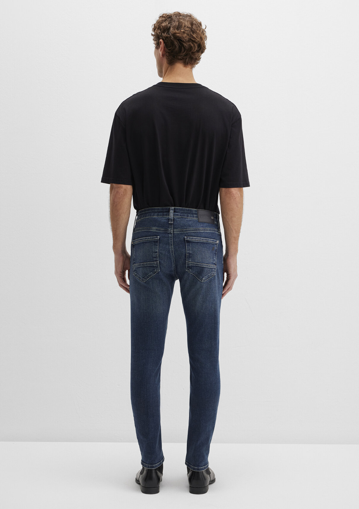 Mavi Pro Puslu Indigo Mavisi Jean Pantolon görsel 4