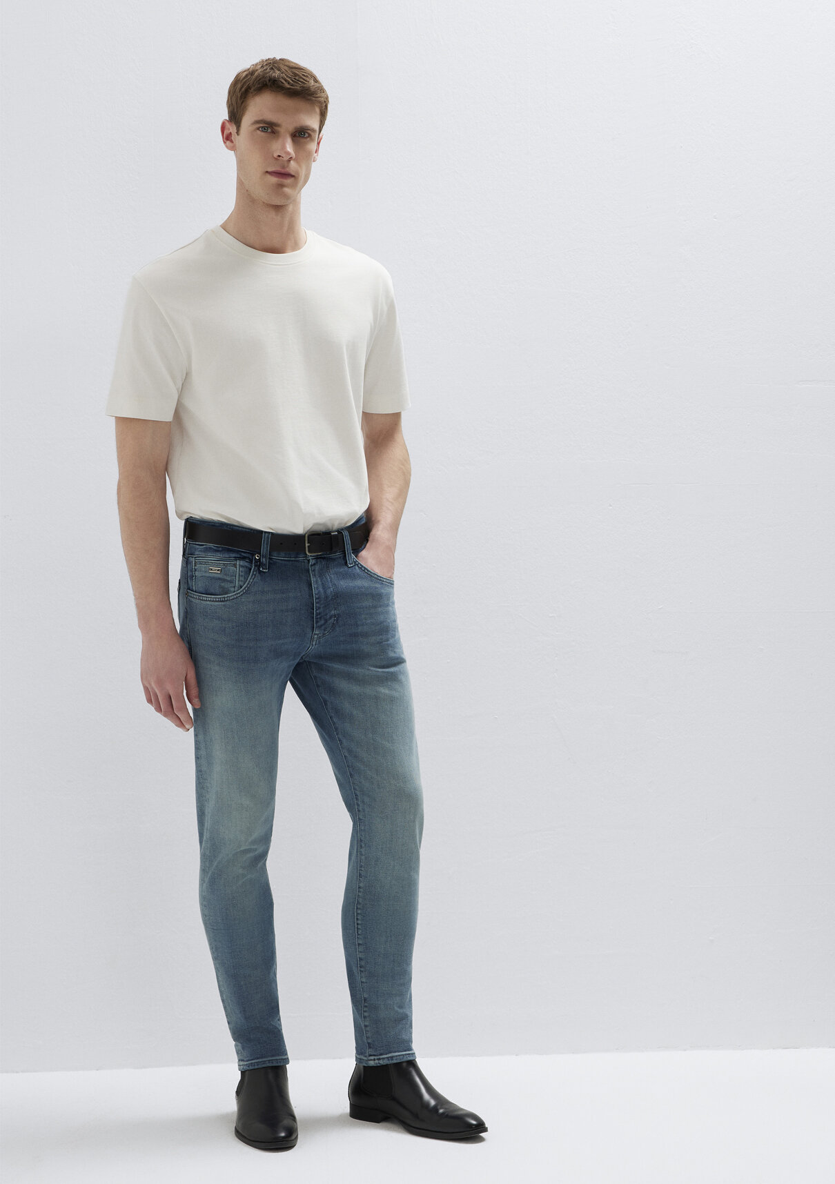 Mavi Pro Puslu Indigo Mavisi Jean Pantolon görsel 2