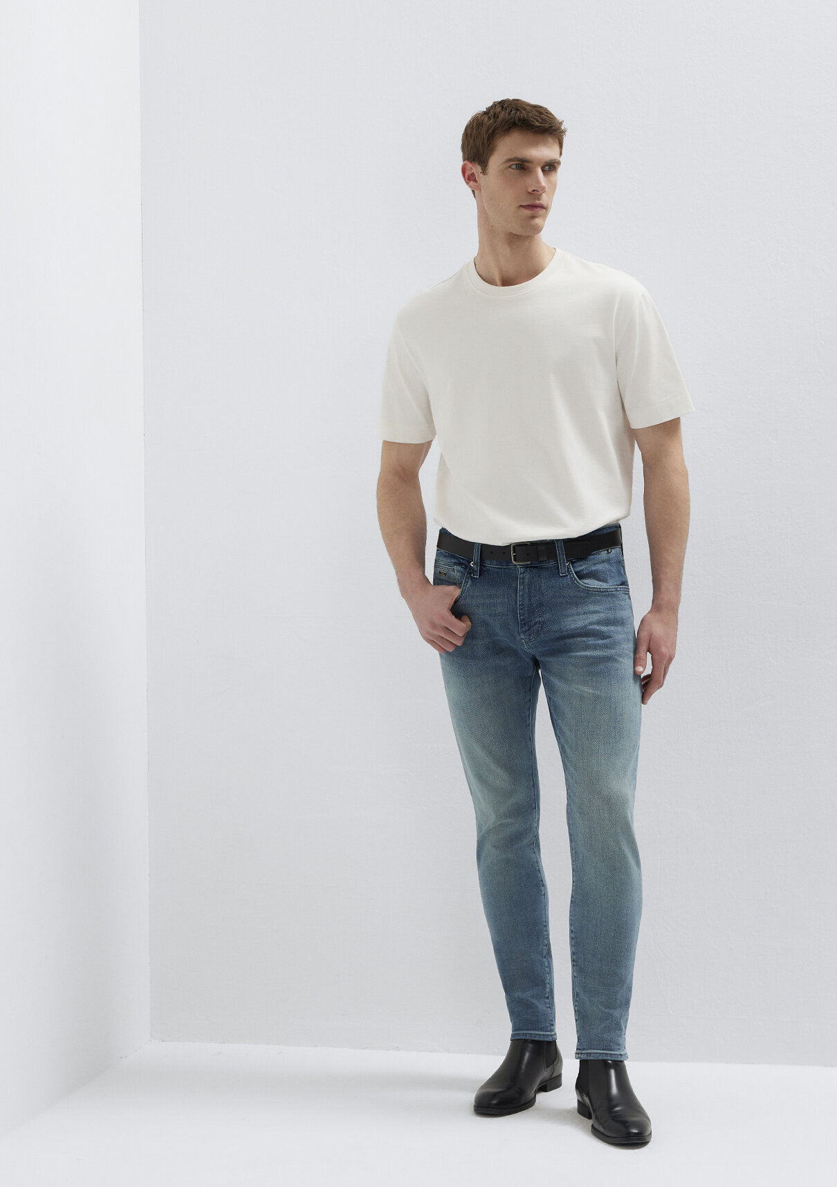 Mavi Pro Puslu Indigo Mavisi Jean Pantolon görsel 3