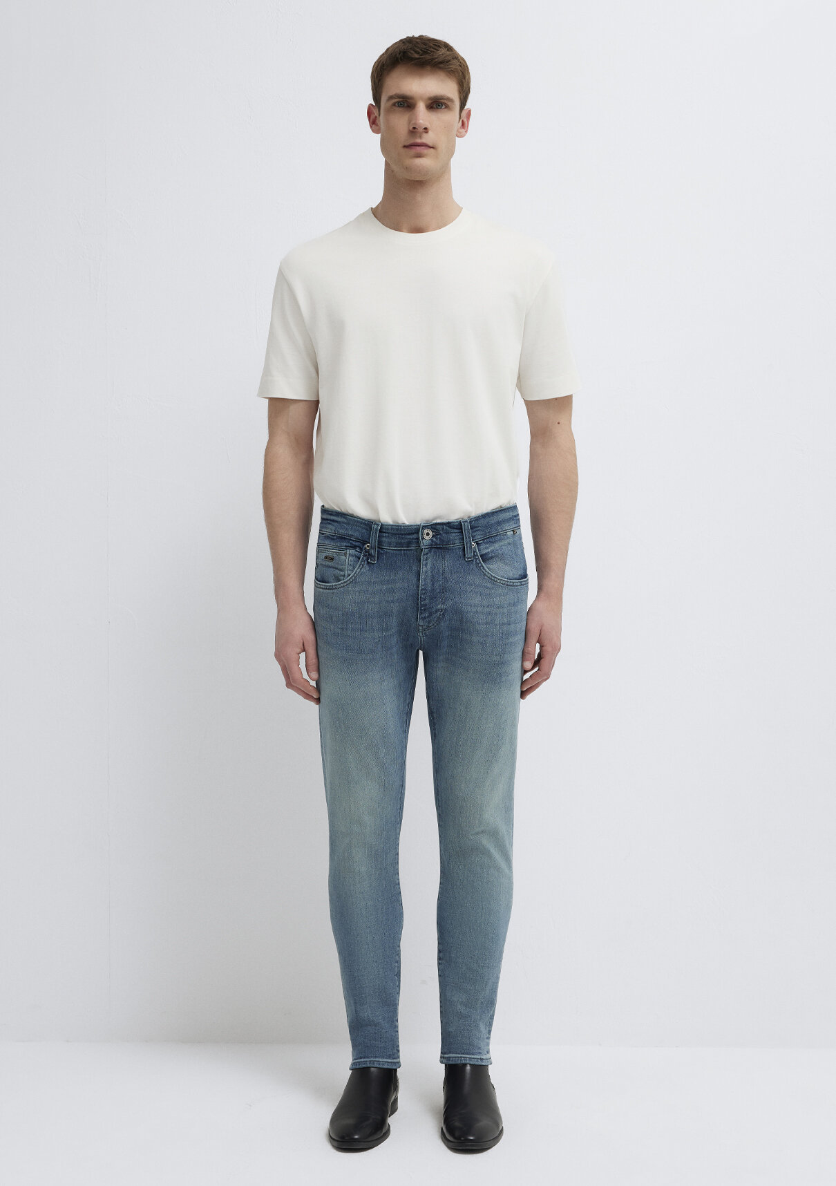 Mavi Pro Puslu Indigo Mavisi Jean Pantolon görsel 4
