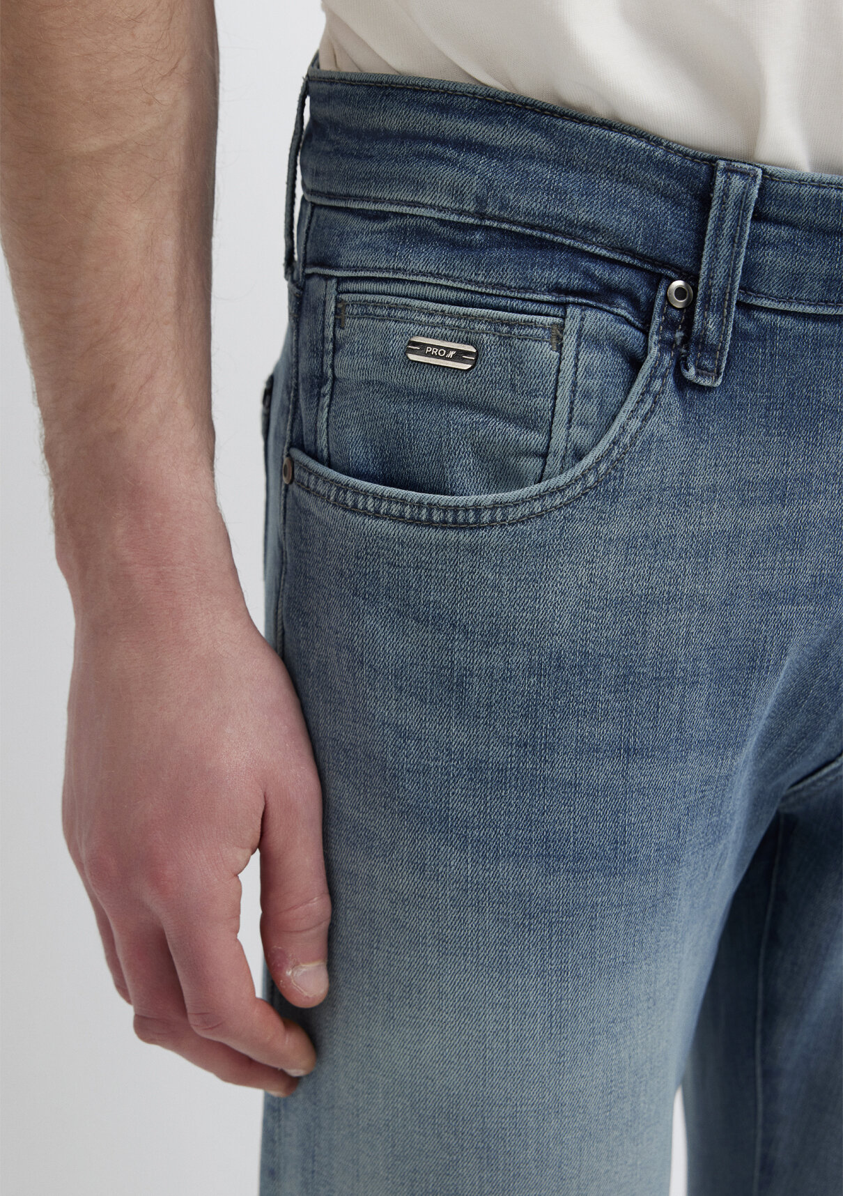 Mavi Pro Puslu Indigo Mavisi Jean Pantolon görsel 8