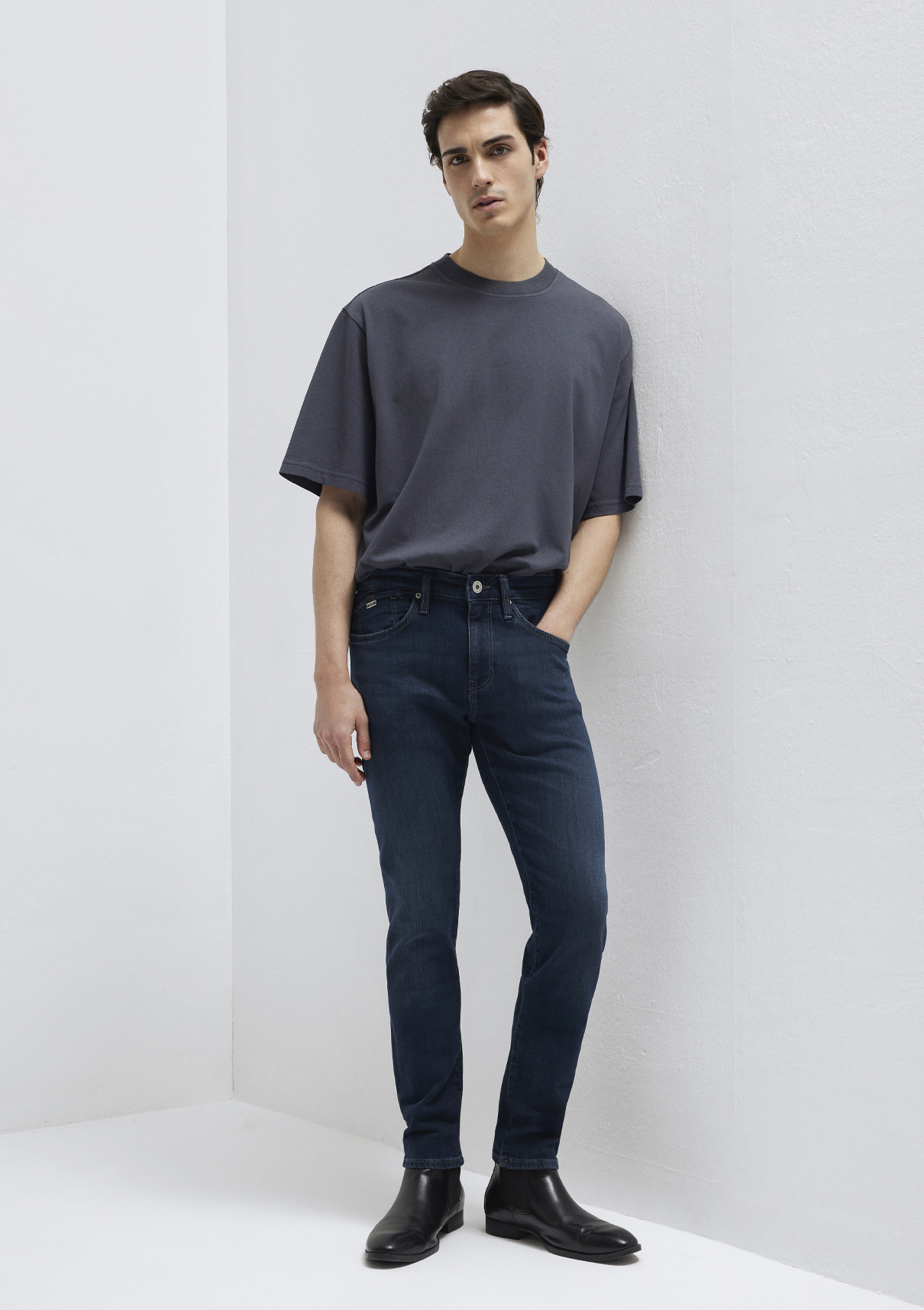 Mavi Pro Puslu Gece Mavisi Jean Pantolon