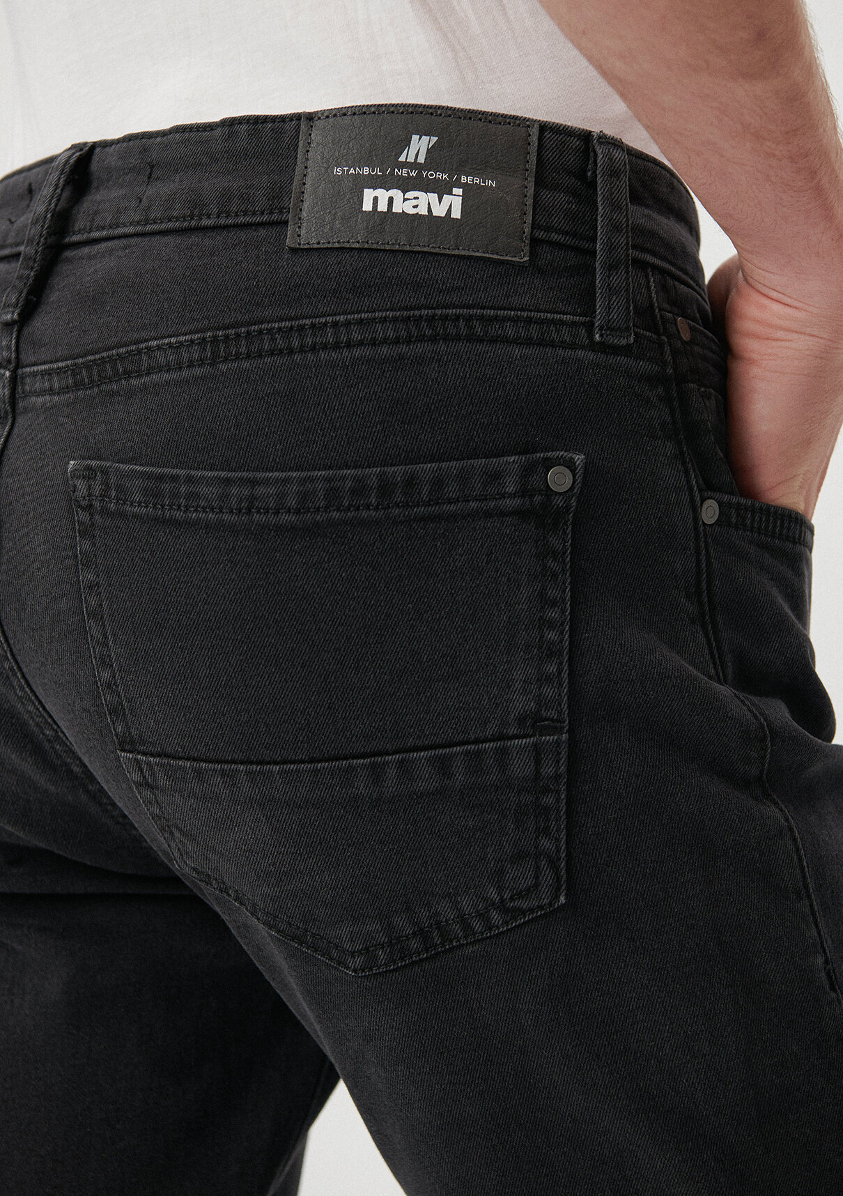 Mavi Street Antrasit Jean Pantolon görsel 8