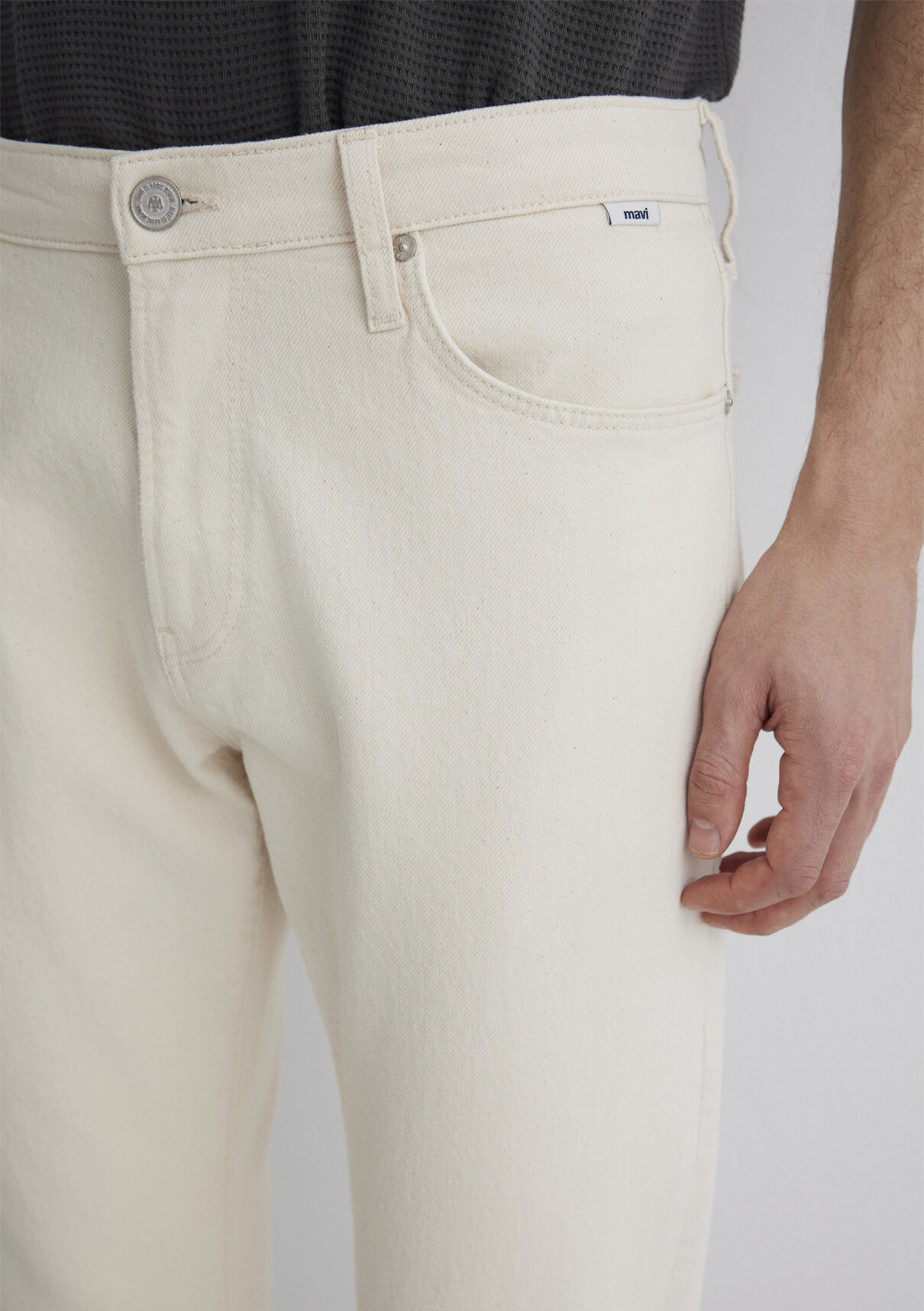 Mavi Classic Denim Ekru Jean Pantolon görsel 5